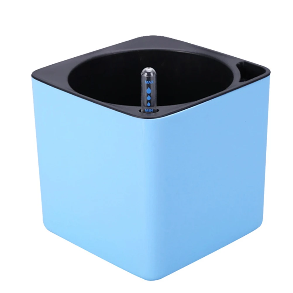 Automatic Water Absorbent Flower Pot Self Watering Square Planter Indoor Desktop Lazy Pots Storage Breathing Holes Cotton Rope
Automatic Water Absorbent Flower Pot Self Watering Square Planter Indoor Desktop Lazy Pots Storage Breathing Holes Cotton Rope