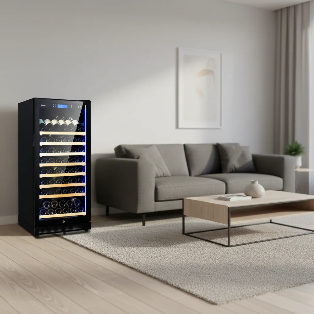 Luxury Beer Wine Cooler Refrigerator 228L 80 Bottles Compressor Fridge Wine Cellar
Luxury Beer Wine Cooler Refrigerator 228L 80 Bottles Compressor Fridge Wine Cellar