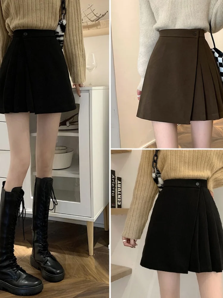 Юбка трапециевидной формы с высокой талией. Женские шерстяные клетчатые юбки. Осенне-зимние юбки. Юбки с запахом живота.
Юбка трапециевидной формы с высокой талией. Женские шерстяные клетчатые юбки. Осенне-зимние юбки. Юбки с запахом живота.