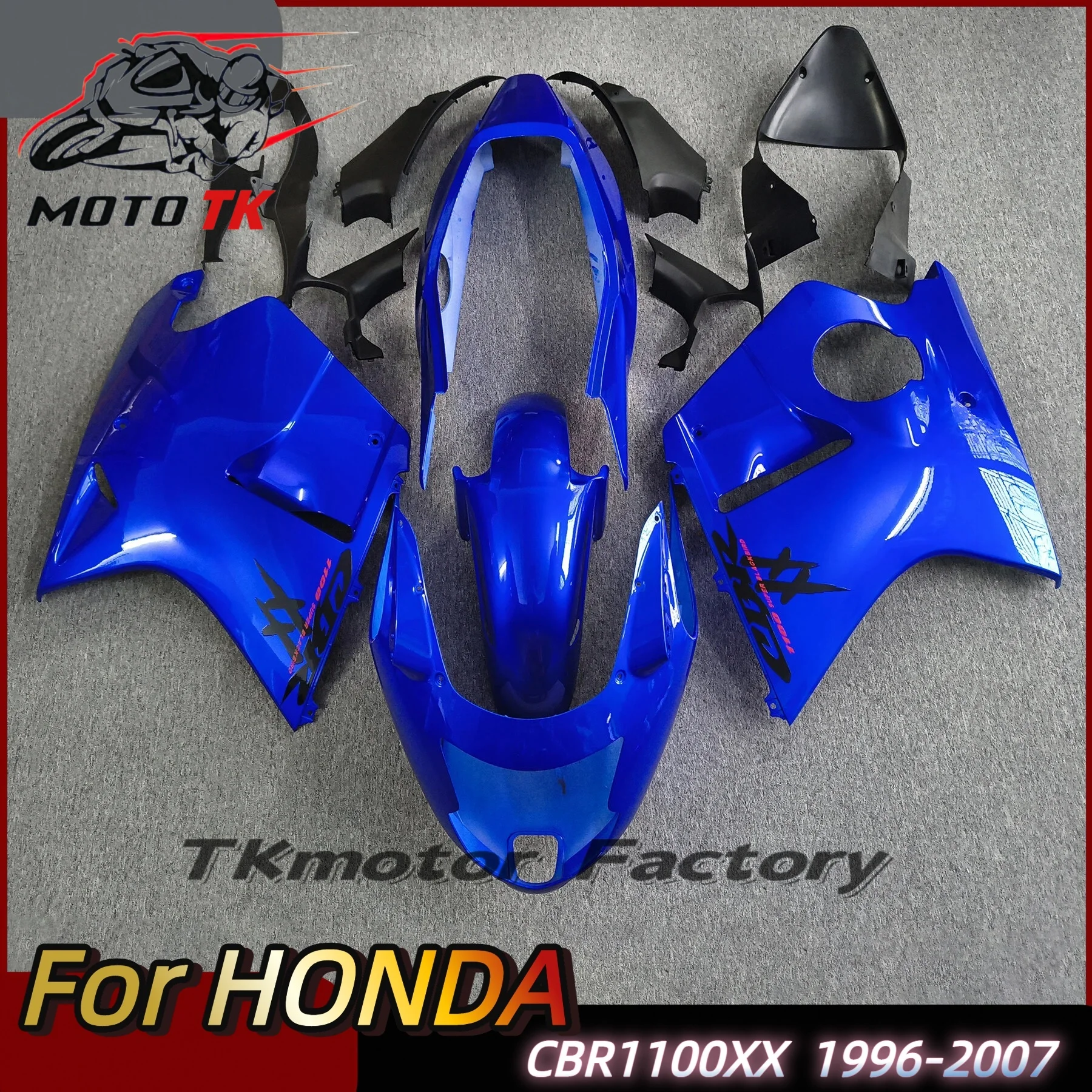 For HONDA CBR1100XX 1996 1997 1998 1999 2000-2007 CBR 1100XX 96-07 Injection Bodywork Set Motorcycle Fairing Parts
For HONDA CBR1100XX 1996 1997 1998 1999 2000-2007 CBR 1100XX 96-07 Injection Bodywork Set Motorcycle Fairing Parts
