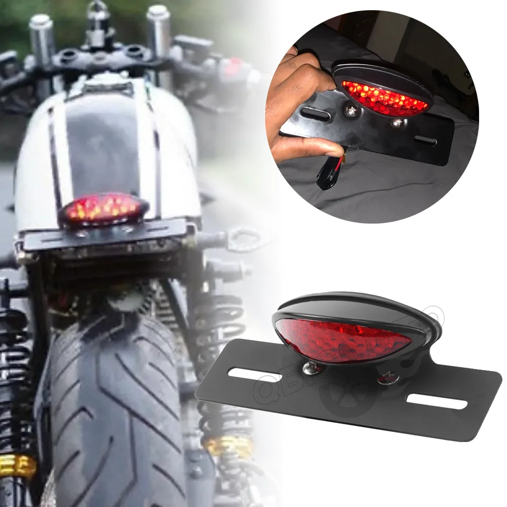 Motorcycle LED Rear Brake Tail Light Running Brake light Integrated Taillights For Harley XL883 XL1200 Cafe Racer Bobber Chopper
Motorcycle LED Rear Brake Tail Light Running Brake light Integrated Taillights For Harley XL883 XL1200 Cafe Racer Bobber Chopper