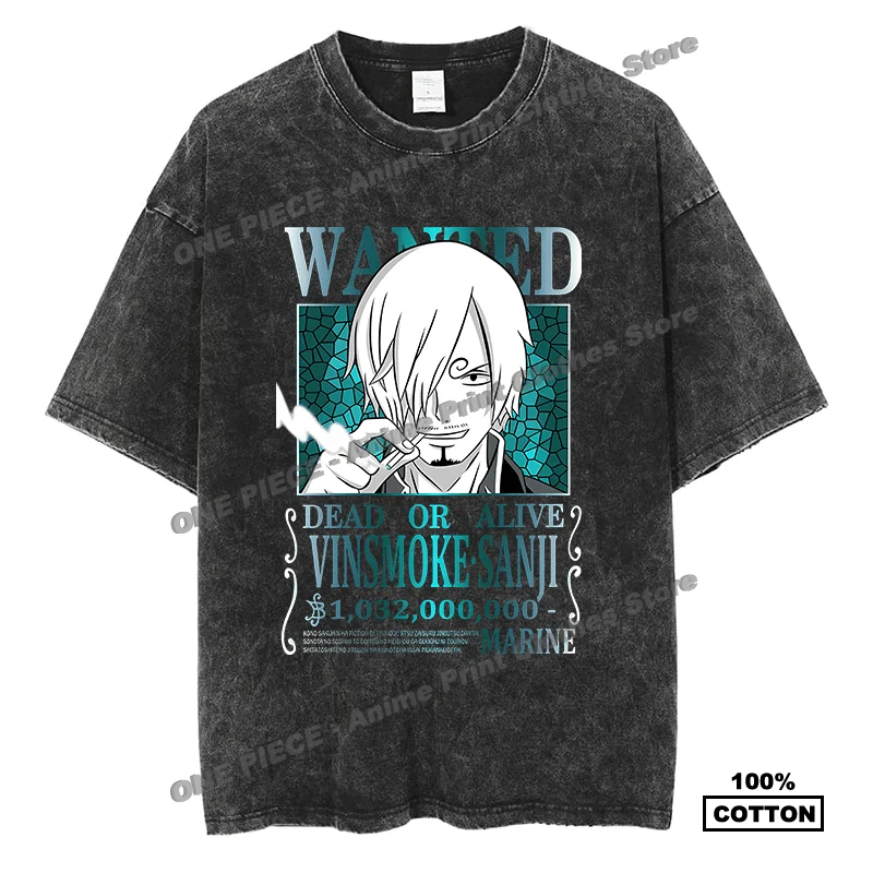 Anime One Piece - Wanted Cover Print T Shirt y2k Harajuku Hip Hop Street Men Women Casual Short Sleeve Cotton Vintage Loose Tees
Anime One Piece - Wanted Cover Print T Shirt y2k Harajuku Hip Hop Street Men Women Casual Short Sleeve Cotton Vintage Loose Tees
