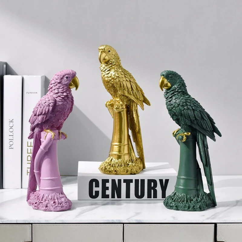 Creative Minimalism Parrot Resin Statues Home Decoration Animal Statues Crafts Decorations Dining Table Living Room Sculptures
Creative Minimalism Parrot Resin Statues Home Decoration Animal Statues Crafts Decorations Dining Table Living Room Sculptures