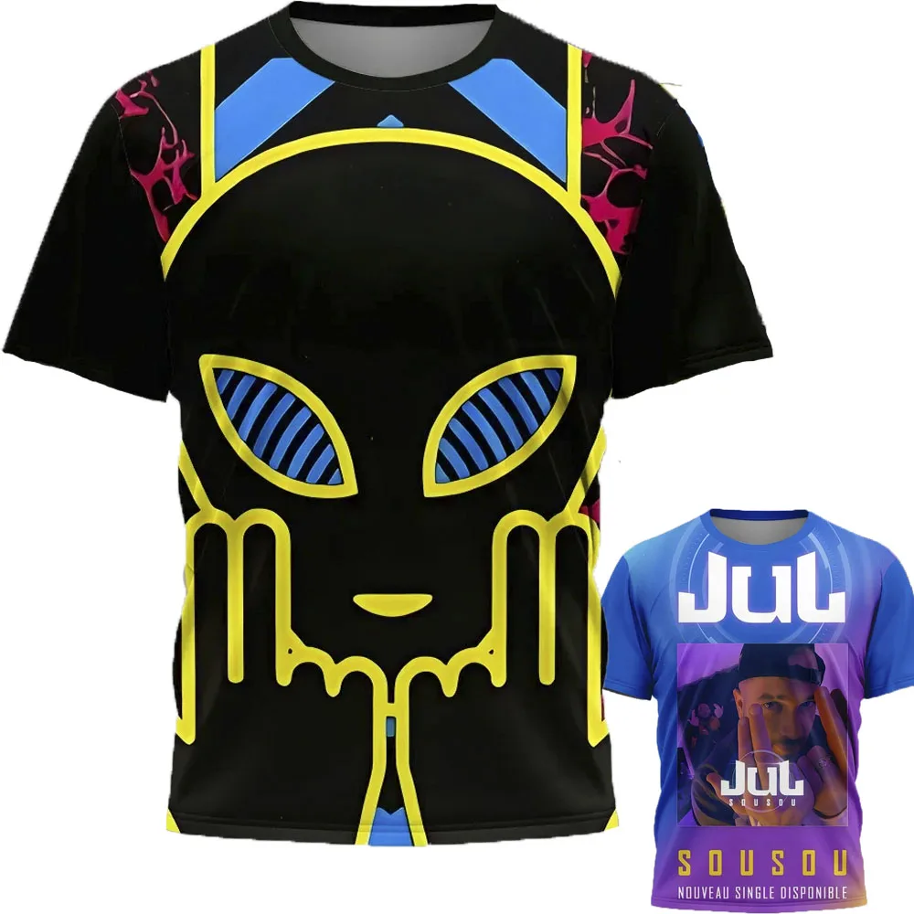 Famous Singer Jul C'est Pas Des Lol Men Outdoor Clothing for Boy Girl Child 3D Printing Breathable Tops T-shirt kids clothes
Famous Singer Jul C'est Pas Des Lol Men Outdoor Clothing for Boy Girl Child 3D Printing Breathable Tops T-shirt kids clothes