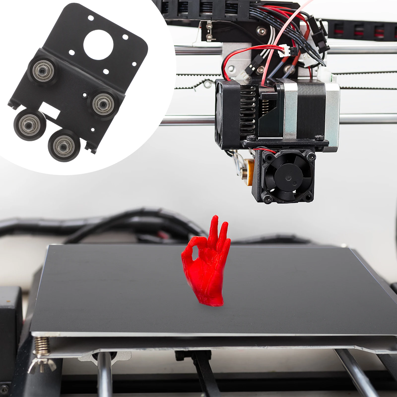 3D Printer Extruder Head Metal Extrusion Improved Version for Printing Sturdy Professional Accessories
3D Printer Extruder Head Metal Extrusion Improved Version for Printing Sturdy Professional Accessories