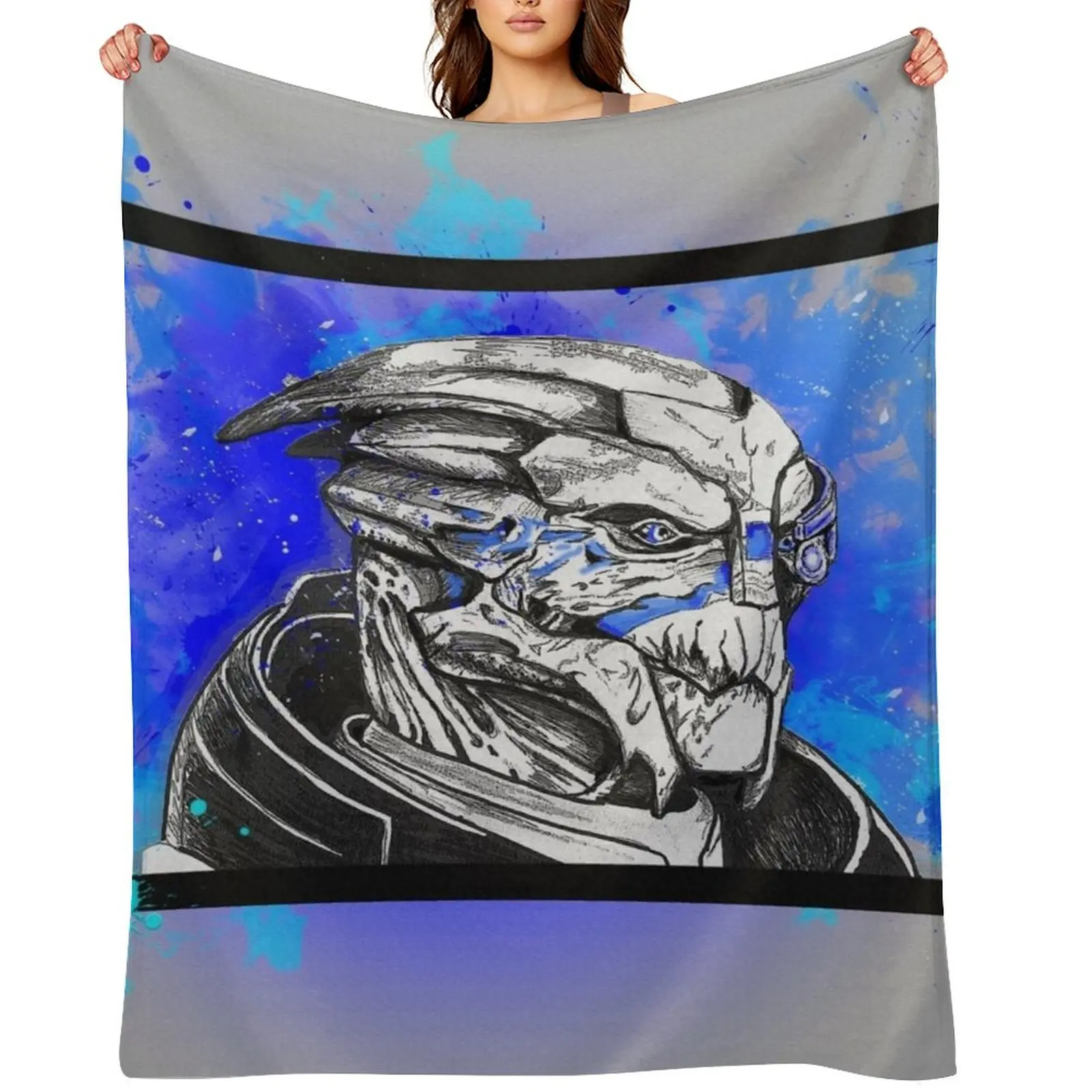 Garrus Vakarian: Mass Effect (Blue) Throw Blanket Multi-Purpose Soft Quilt Single Blankets
Garrus Vakarian: Mass Effect (Blue) Throw Blanket Multi-Purpose Soft Quilt Single Blankets