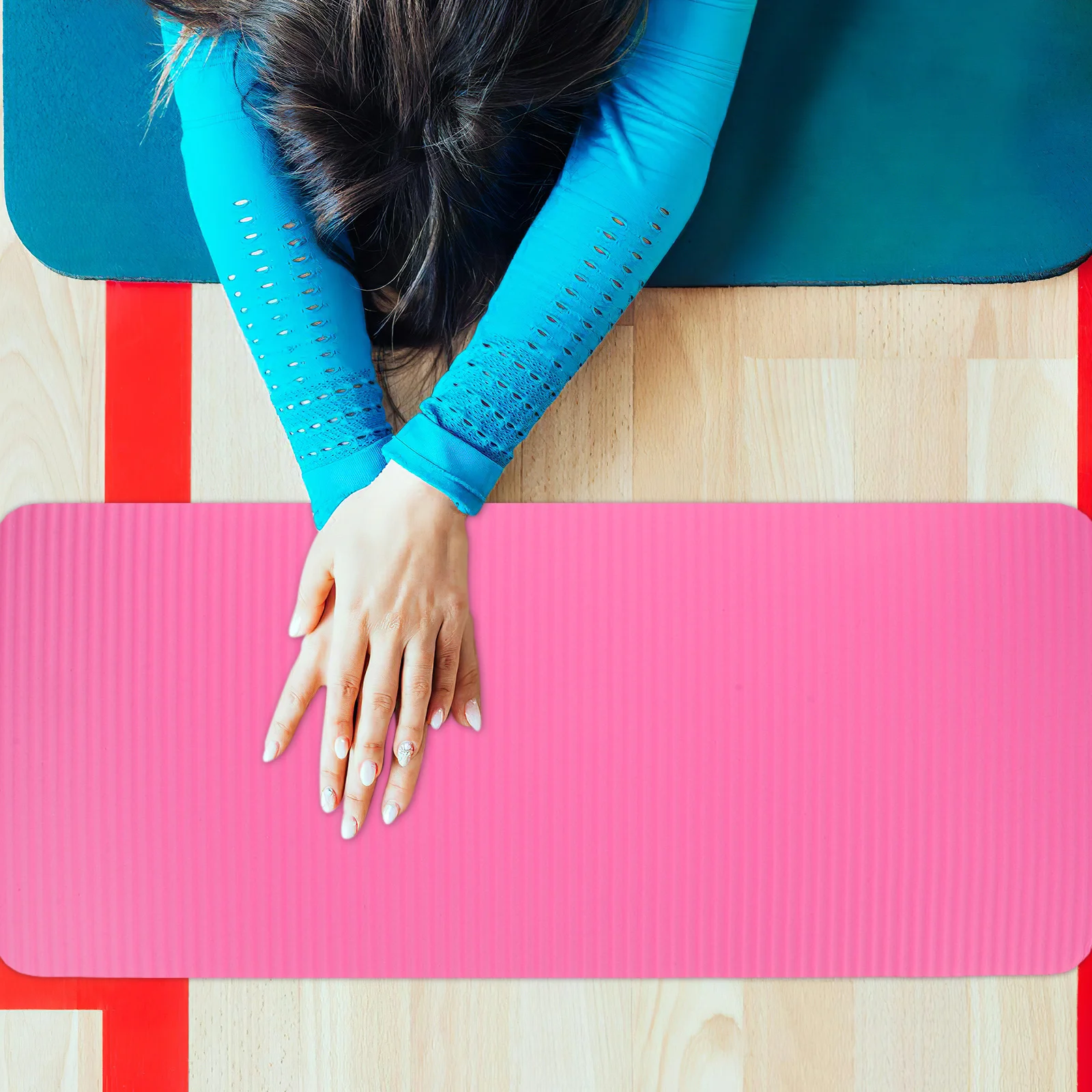 1pc Fitness Mat NBR Material Gym Mats For Home Workout Floor Yoga Exercise Equipment Non Slip Gym Floor Mat Pad
1pc Fitness Mat NBR Material Gym Mats For Home Workout Floor Yoga Exercise Equipment Non Slip Gym Floor Mat Pad