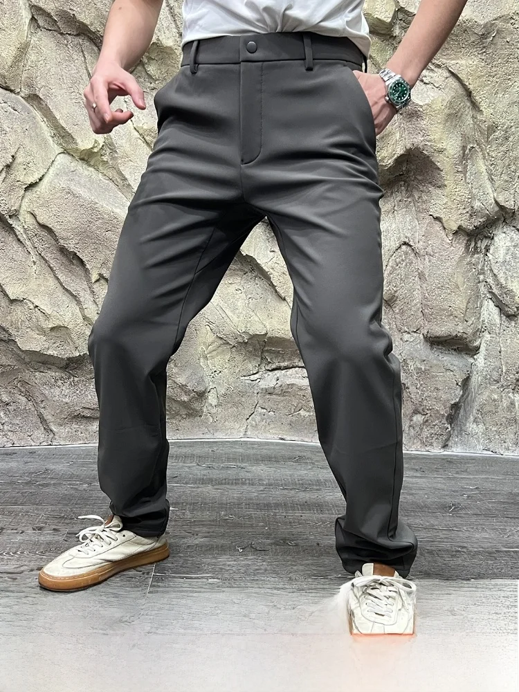 Busin повседневные брюки мужские на подкладке прямые брюки из медного аммиачного волокна теплые спортивные брюки осень-зима новинка
Busin повседневные брюки мужские на подкладке прямые брюки из медного аммиачного волокна теплые спортивные брюки осень-зима новинка