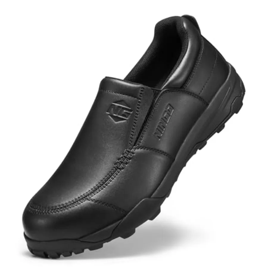 NINGO Slip On Steel Toe Shoes for Men, Lightweight Comfortable Safety Shoes for Men, Water and Slip Resistant Loafers with Punc
NINGO Slip On Steel Toe Shoes for Men, Lightweight Comfortable Safety Shoes for Men, Water and Slip Resistant Loafers with Punc