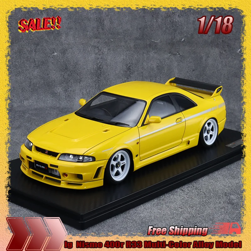 Nismo 400r R33 Resin Miniature Car Model 1:18 Scale Multi-Color High-End Collectible Customized Toys For Children Gift Ornaments
Nismo 400r R33 Resin Miniature Car Model 1:18 Scale Multi-Color High-End Collectible Customized Toys For Children Gift Ornaments