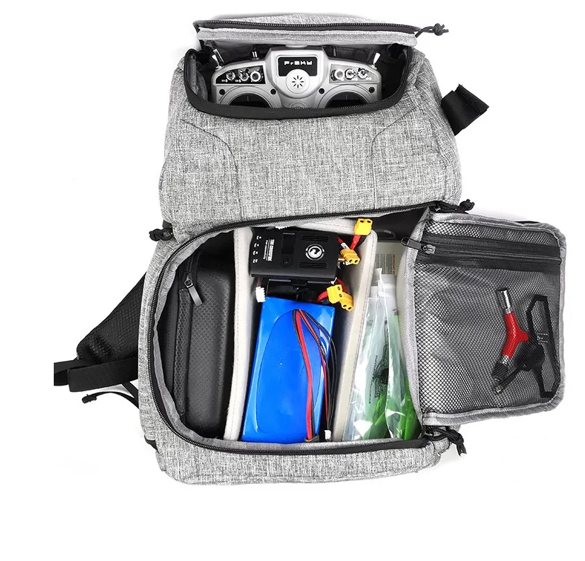 FPV Backpack with hook Racing Drone Quadcopter Shoulder bag Outdoor Portable bags Travel for 3inch /5inch FPV drones
FPV Backpack with hook Racing Drone Quadcopter Shoulder bag Outdoor Portable bags Travel for 3inch /5inch FPV drones