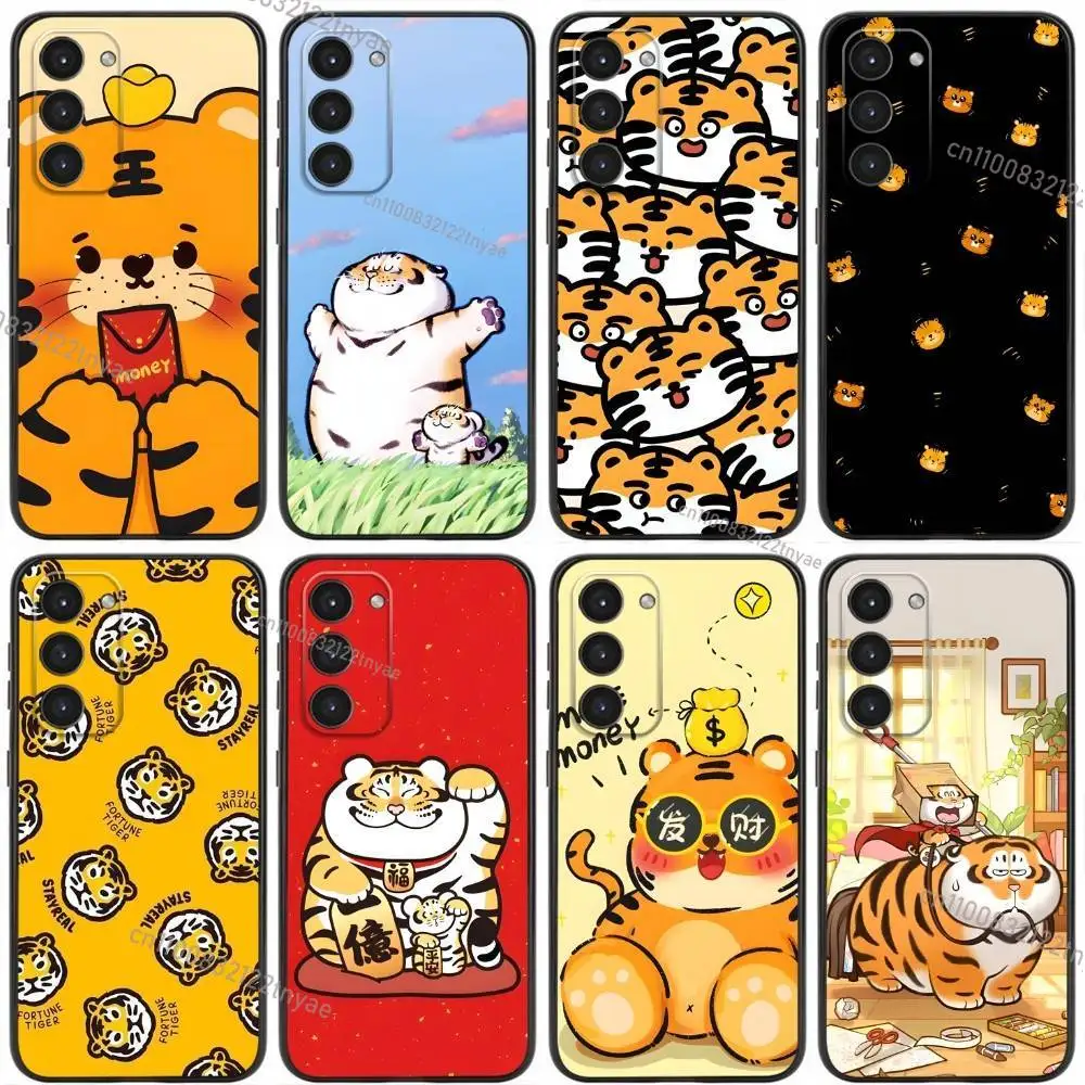 Cute Cartoon Tiger Phone Case For Samsung Galaxy A20,21s,22,31,32,52,53,72,73,80,91 Soft Liquid Silicone Black Cover
Cute Cartoon Tiger Phone Case For Samsung Galaxy A20,21s,22,31,32,52,53,72,73,80,91 Soft Liquid Silicone Black Cover