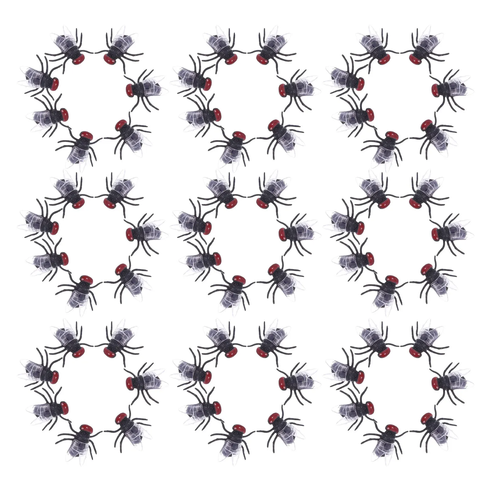 100Pcs Halloween Artificial Simulation Prank Props Realistic Plastic Fake Flies Party Decor Halloween Artificial
100Pcs Halloween Artificial Simulation Prank Props Realistic Plastic Fake Flies Party Decor Halloween Artificial