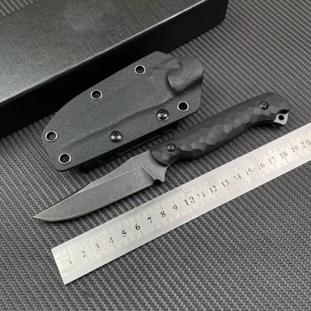 Outdoor Fixed Knife 9Cr13Mov Blade G10 Handle Useful Outdoor Tool Portable Straight Knife for Hiking Tool Hunting Knives
Outdoor Fixed Knife 9Cr13Mov Blade G10 Handle Useful Outdoor Tool Portable Straight Knife for Hiking Tool Hunting Knives