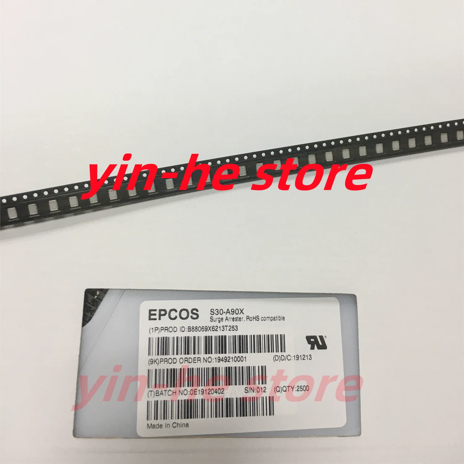 20PCS B88069X9231T203 Solid discharge tube S30-A90X,B88069X9231T203,4532,1812 
20PCS B88069X9231T203 Solid discharge tube S30-A90X,B88069X9231T203,4532,1812