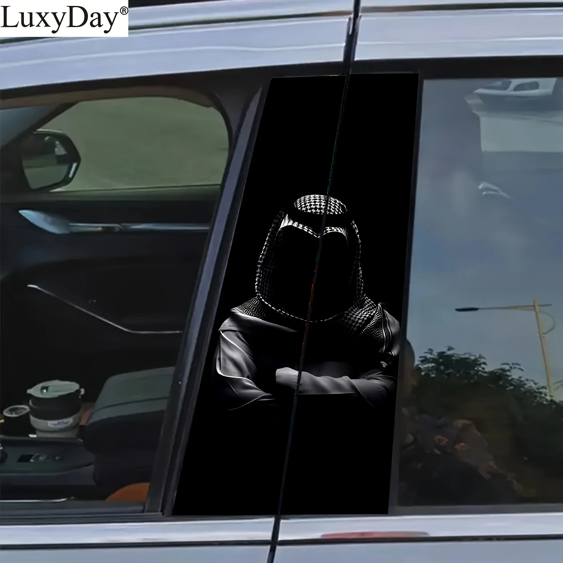 2-Piece Arabian Apparel Car Sticker, Vinyl, Matte, Easy to Paste, No Glue Left, Scratch Resistant and Waterproof, Self-Adhesive
2-Piece Arabian Apparel Car Sticker, Vinyl, Matte, Easy to Paste, No Glue Left, Scratch Resistant and Waterproof, Self-Adhesive
