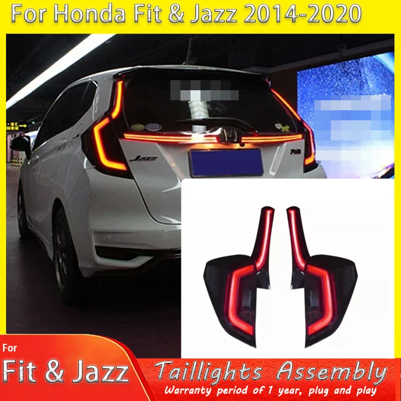 Светодиодные задние фонари для Honda Fit Jazz GK5 2014-2020, обновленные до новых динамических светодиодных фонарей с функцией стоп-сигнала и указателей поворота.
Светодиодные задние фонари для Honda Fit Jazz GK5 2014-2020, обновленные до новых динамических светодиодных фонарей с функцией стоп-сигнала и указателей поворота.
