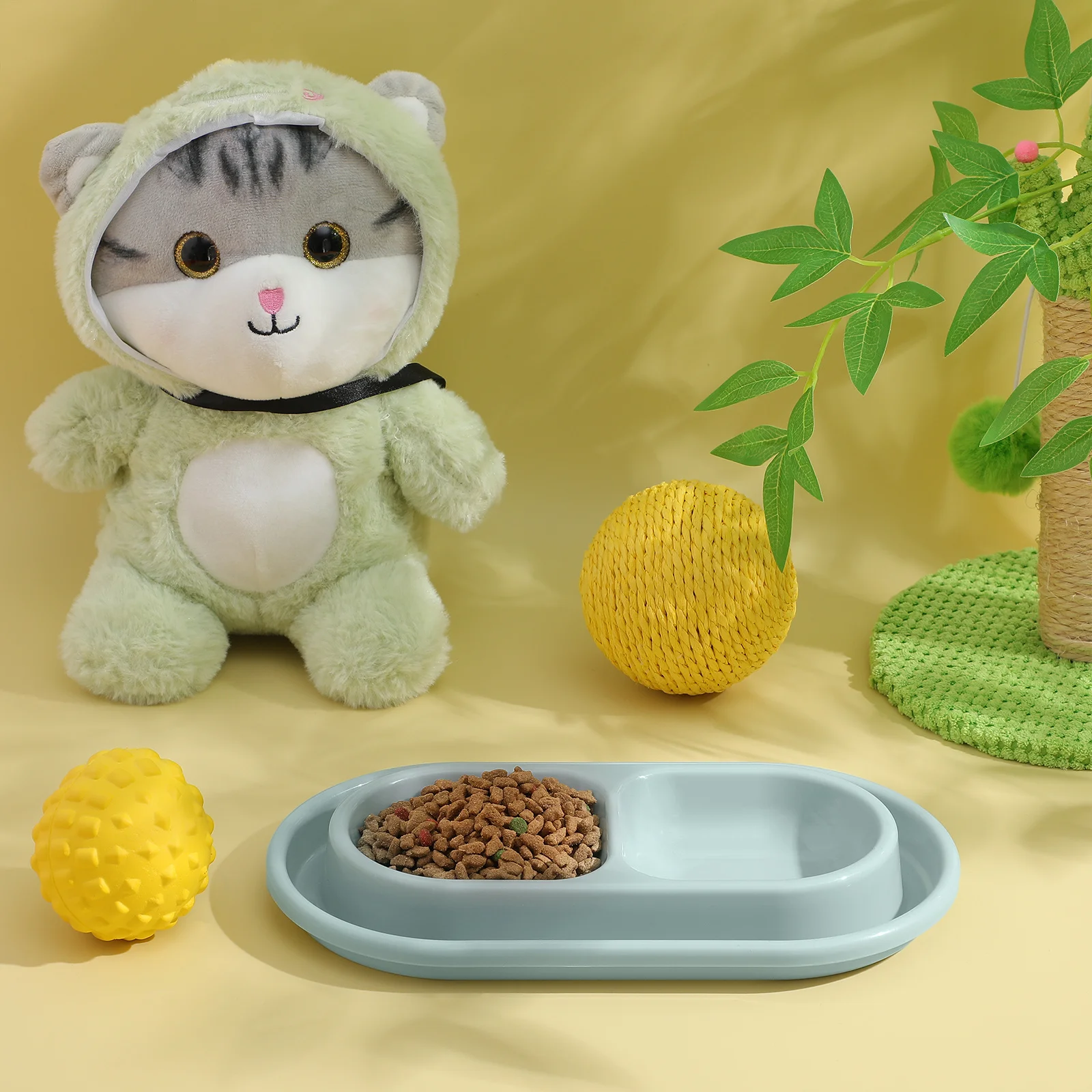 Anti-Ant Cat Bowl Gray Double Pet Feeding Station For Cats Small Dogs Food Water Tray Kitten Puppy Feeder Outdoor Indoor
Anti-Ant Cat Bowl Gray Double Pet Feeding Station For Cats Small Dogs Food Water Tray Kitten Puppy Feeder Outdoor Indoor