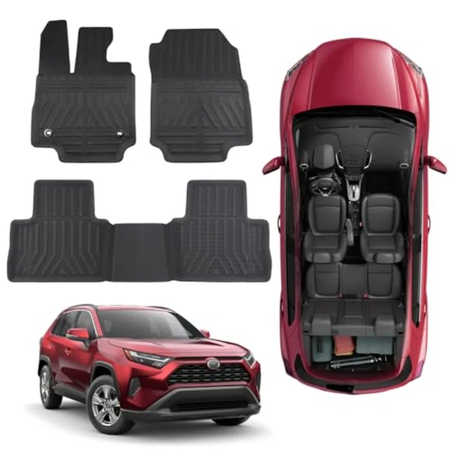 Car Floor Mats for RAV4: 2025 2024 2023 2022 2021 2020 2019 All Weather Floor Liners Custom Fit for RAV 4 Accessories
Car Floor Mats for RAV4: 2025 2024 2023 2022 2021 2020 2019 All Weather Floor Liners Custom Fit for RAV 4 Accessories