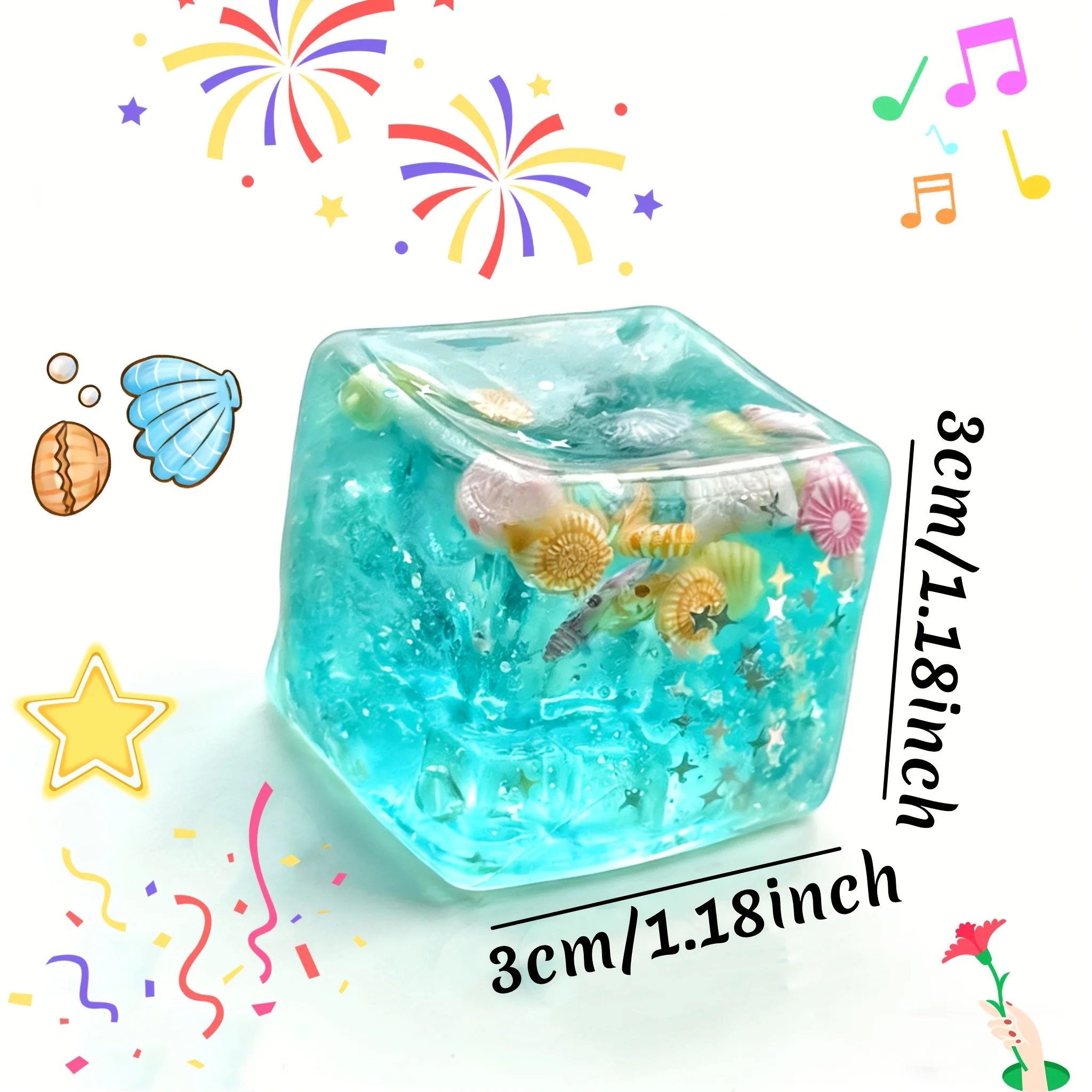 1pc 3D Cartoon Stress Relief Fake Cube Infinite Squeeze Mixed Color TPU Ideal for Christmas Birthday Party School Prize
1pc 3D Cartoon Stress Relief Fake Cube Infinite Squeeze Mixed Color TPU Ideal for Christmas Birthday Party School Prize