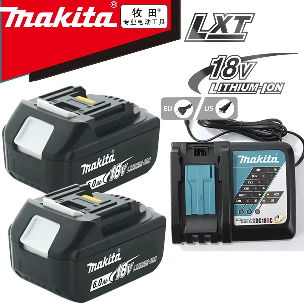 Original Makita 6Ah/5Ah//3Ah for Makita 18V Battery BL1830B BL1850B BL1850 BL1840 BL1860 BL1815 Replacement Lithium Battery
Original Makita 6Ah/5Ah//3Ah for Makita 18V Battery BL1830B BL1850B BL1850 BL1840 BL1860 BL1815 Replacement Lithium Battery