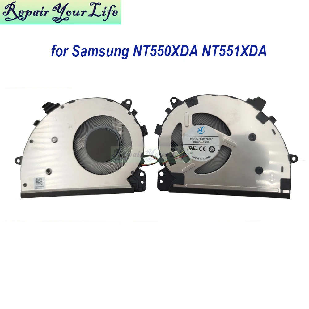 CPU Cooling Fan For Samsung Book NT550XDA NT560XDA NP550XDA-KF2BR NT551XDA Notebook Cooler Radiator BNA107S5H-N00P HQ23300086000
CPU Cooling Fan For Samsung Book NT550XDA NT560XDA NP550XDA-KF2BR NT551XDA Notebook Cooler Radiator BNA107S5H-N00P HQ23300086000