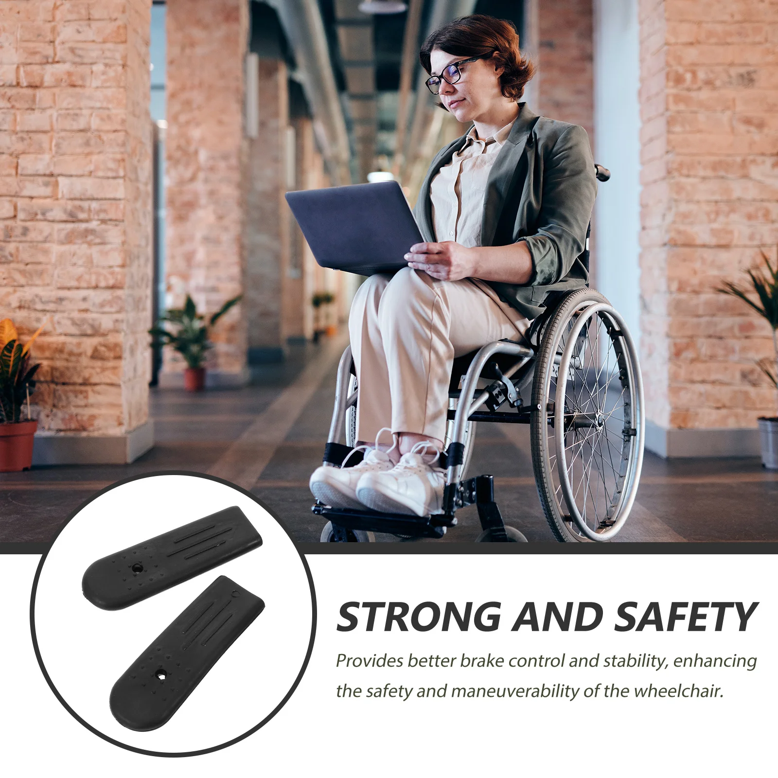 Wheelchair Brake Handle Covers Replacement Parts Scooter Drive Extenders Enhance Control Safety Wheelchair Accessories Rubber
Wheelchair Brake Handle Covers Replacement Parts Scooter Drive Extenders Enhance Control Safety Wheelchair Accessories Rubber