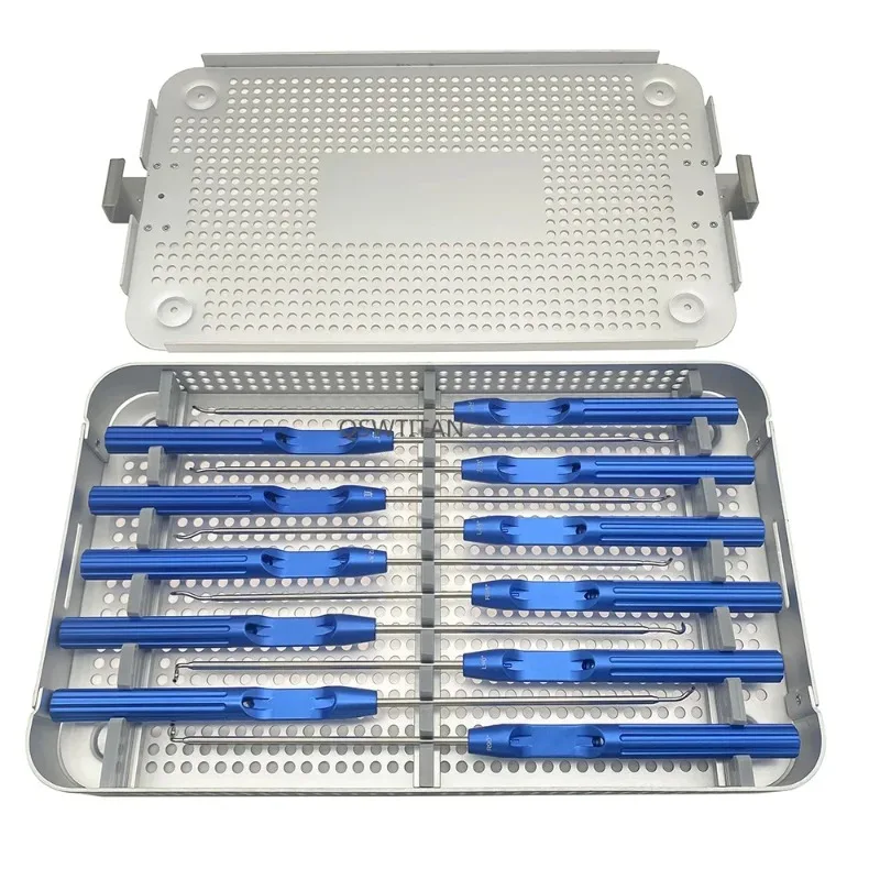 Orthopedic Rotator Cuff Suture Hook Suture Lasso Tools Arthroscopy Shoulder Instrument Kit
Orthopedic Rotator Cuff Suture Hook Suture Lasso Tools Arthroscopy Shoulder Instrument Kit