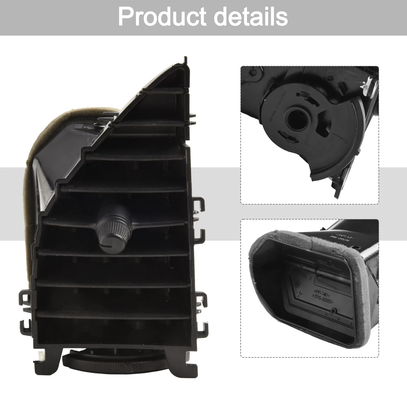 Left Centre Air Vent Grille For Mercedes For Vito W447 2015+ A4478300454 Black ABS Dashboard Switches Controls
Left Centre Air Vent Grille For Mercedes For Vito W447 2015+ A4478300454 Black ABS Dashboard Switches Controls