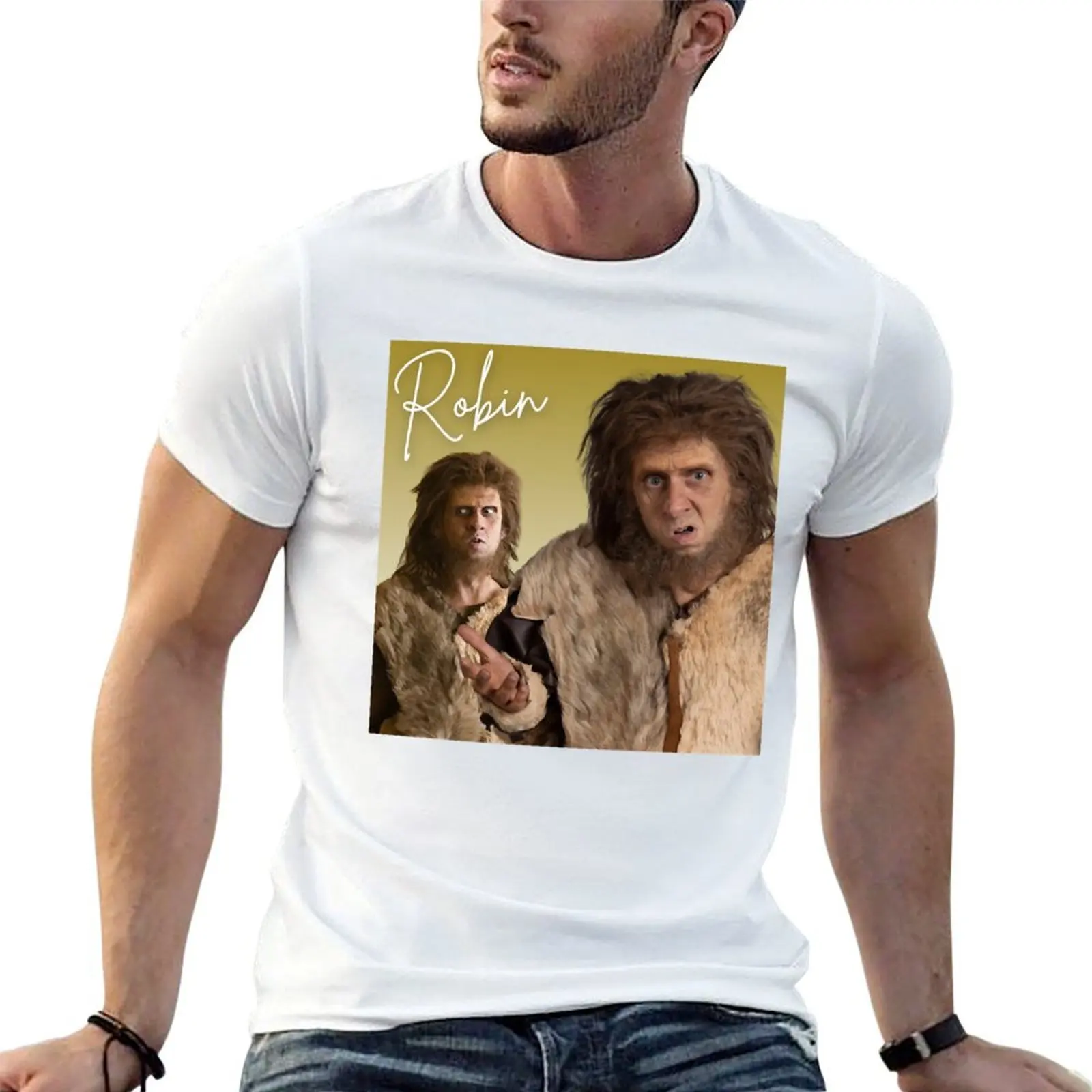 BBC Ghosts Robin Retro Tee T-Shirt man t shirt summer funny t shirts man g man t shirts for men T-shirt
BBC Ghosts Robin Retro Tee T-Shirt man t shirt summer funny t shirts man g man t shirts for men T-shirt