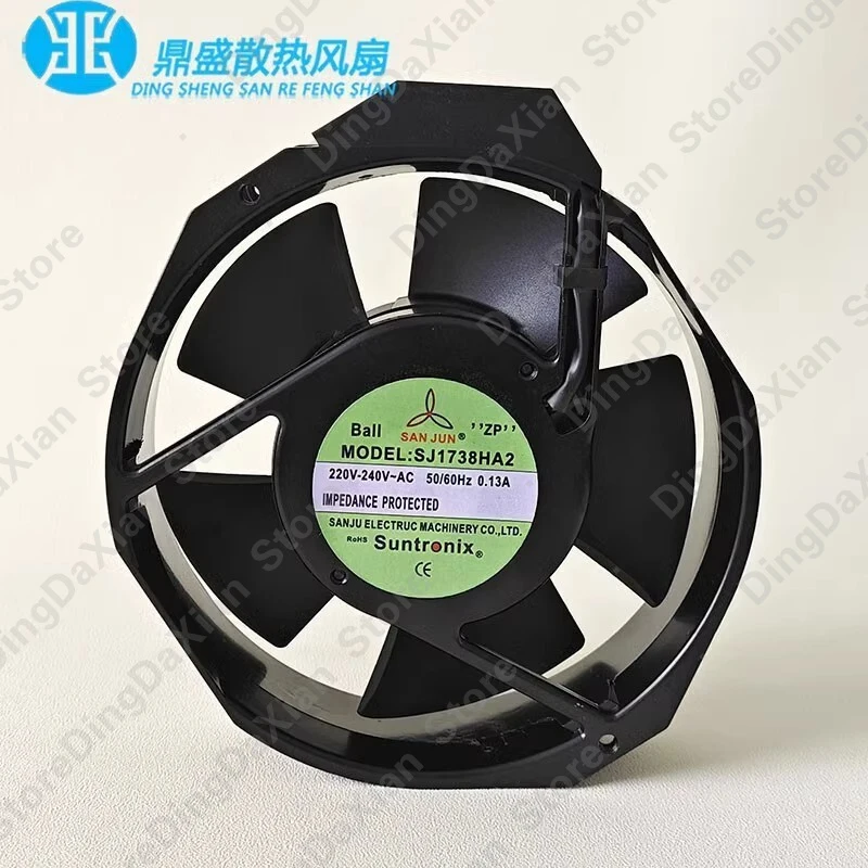 d+1PCS For SANJUN SJ1738HA2 AC220V-240V 17238 Axial Cooling Fan
d+1PCS For SANJUN SJ1738HA2 AC220V-240V 17238 Axial Cooling Fan
