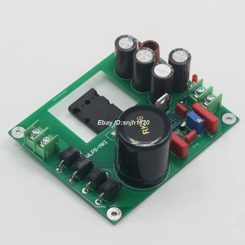 HiFi Linear Power Supply Board Adjust DC5V-DC24V 2SA1943 DC Low Noise PSU Board
HiFi Linear Power Supply Board Adjust DC5V-DC24V 2SA1943 DC Low Noise PSU Board