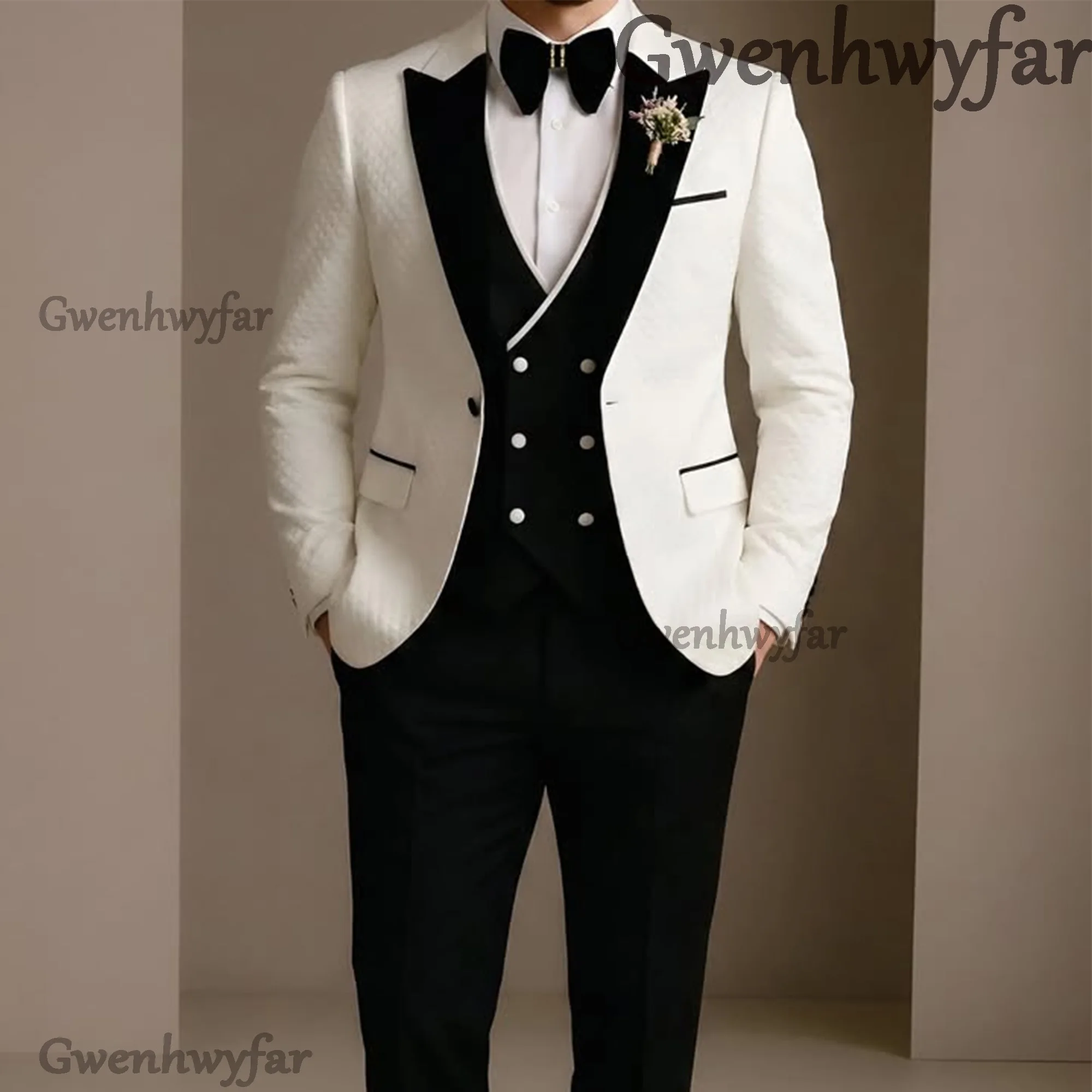 Gwenhwyfar White Textured Fabric Suit Upgrade The New Fabric Men's Business Gentleman Fashion Slim Work Plus Size Fair Dress Wed
Gwenhwyfar White Textured Fabric Suit Upgrade The New Fabric Men's Business Gentleman Fashion Slim Work Plus Size Fair Dress Wed