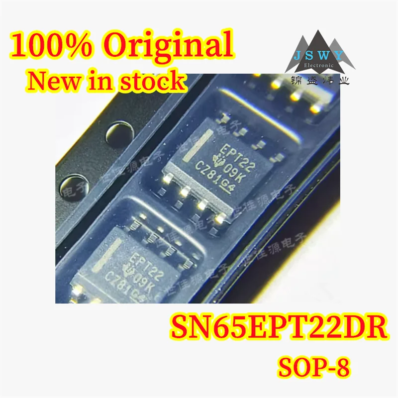 (1/10PCS) 100% New SN65EPT22DR SN65EPT22 EPT22 SOP8 High-Speed Differential Receiver, In Stock, Original Chipset
(1/10PCS) 100% New SN65EPT22DR SN65EPT22 EPT22 SOP8 High-Speed Differential Receiver, In Stock, Original Chipset