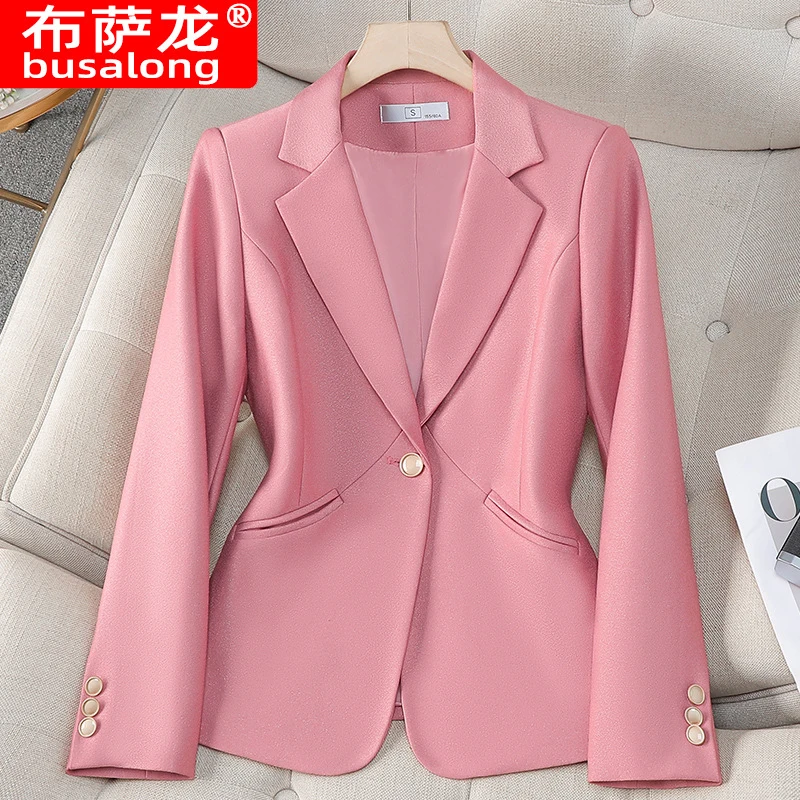 2025New style blazer with a business vibe, long-sleeved professional women's suit, formal women's jacket, workwear9696
2025New style blazer with a business vibe, long-sleeved professional women's suit, formal women's jacket, workwear9696