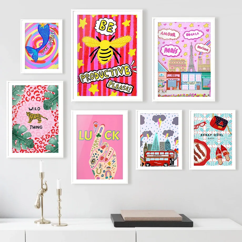 Morocco Paris Spain Pasta Bee Mermaid Bus Wall Art Canvas Painting Nordic Posters And Prints Wall Pictures For Living Room Decor
Morocco Paris Spain Pasta Bee Mermaid Bus Wall Art Canvas Painting Nordic Posters And Prints Wall Pictures For Living Room Decor