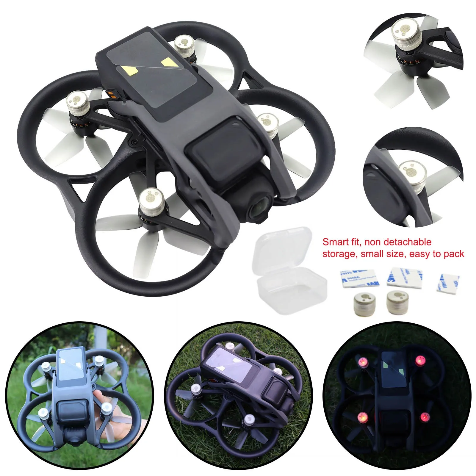 Для ночной летающей сигнальной лампы, навигационный свет, светодиодные вспышки для Dj-I Avata
Для ночной летающей сигнальной лампы, навигационный свет, светодиодные вспышки для Dj-I Avata