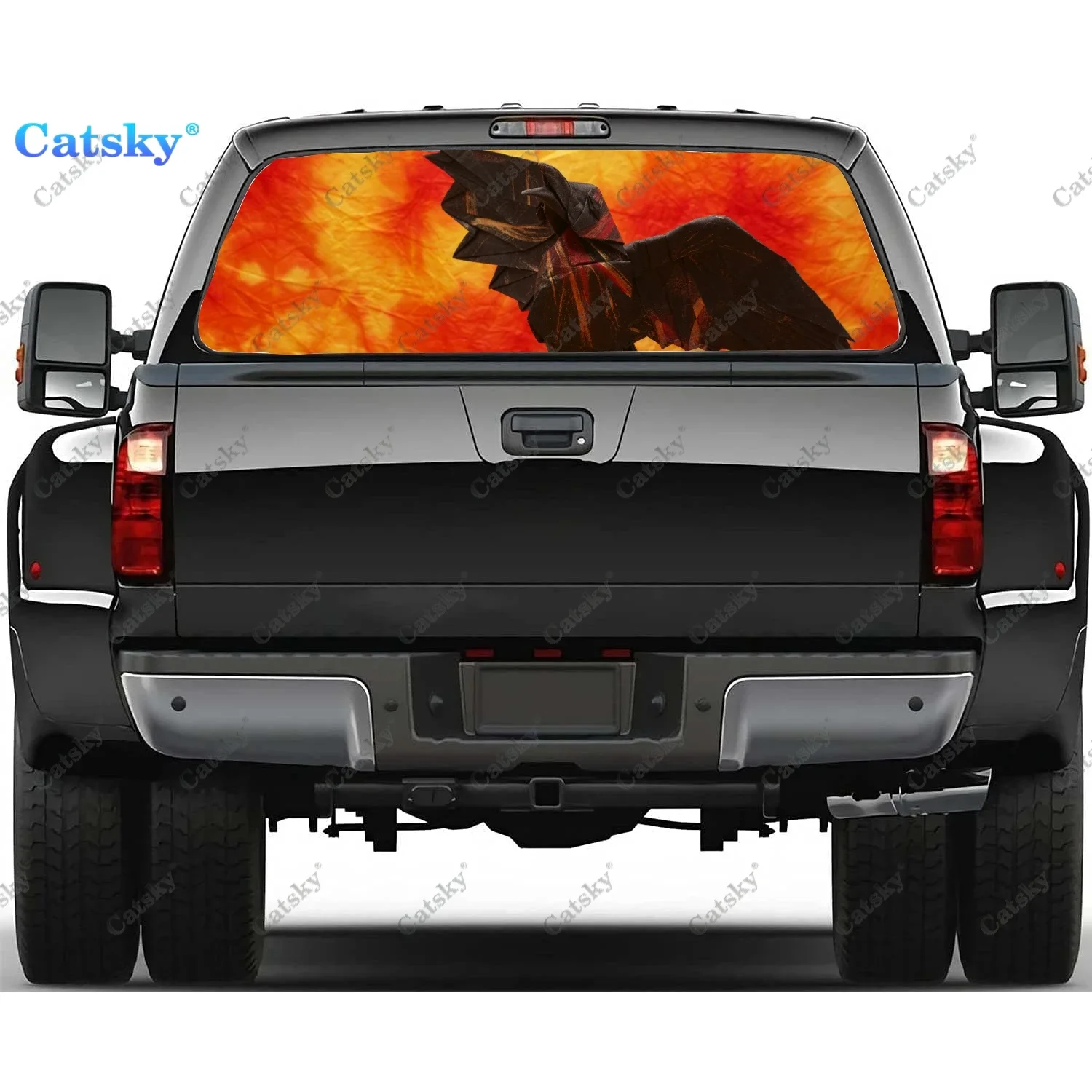 Animal Crow Rear Window Decals for Trucks,Pickup Window Decal,Rear Window Tint Graphic Perforated Vinyl Truck Stickers
Animal Crow Rear Window Decals for Trucks,Pickup Window Decal,Rear Window Tint Graphic Perforated Vinyl Truck Stickers