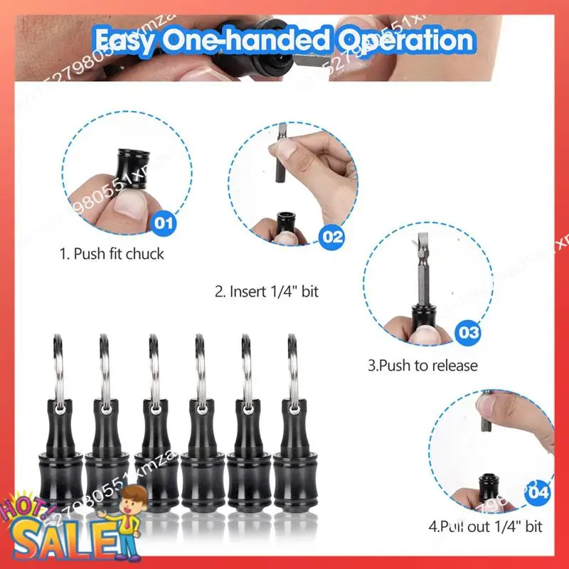 ABCL 18 шт. 1/4 дюйма держатель отверток с шестигранным хвостовиком быстросменный удлинитель металлический держатель отверток
ABCL 18 шт. 1/4 дюйма держатель отверток с шестигранным хвостовиком быстросменный удлинитель металлический держатель отверток