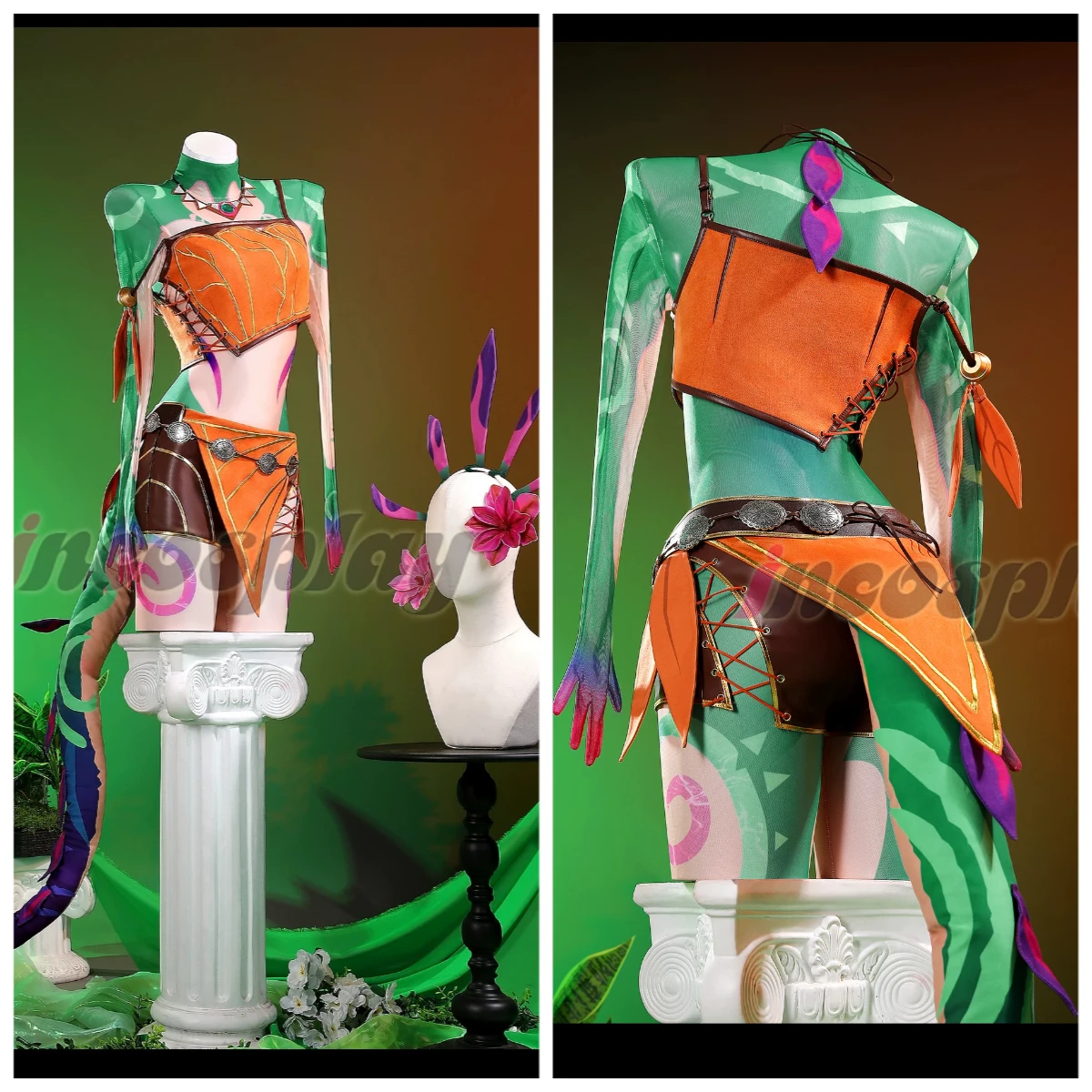 LoL Neeko the Curious Chameleon Cosplay Costume Same game role-playing server NexoCosplay
LoL Neeko the Curious Chameleon Cosplay Costume Same game role-playing server NexoCosplay