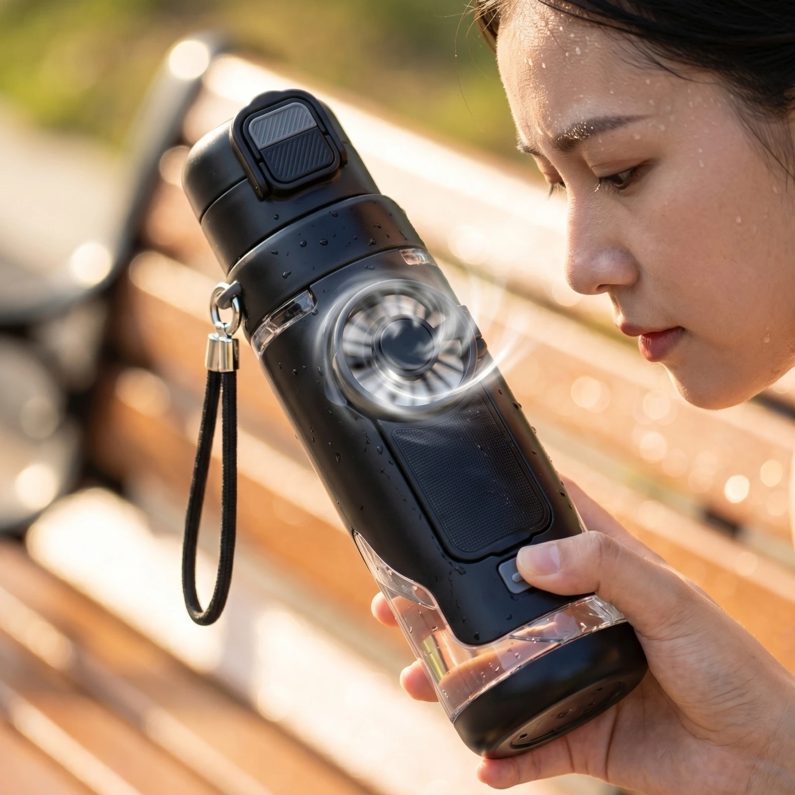 High-quality 2-in-1 Fan Water Bottle, Reusable Tumbler With Detachable 3-Speed Handheld Fan, 10° Adjustable Personal Fan
High-quality 2-in-1 Fan Water Bottle, Reusable Tumbler With Detachable 3-Speed Handheld Fan, 10° Adjustable Personal Fan