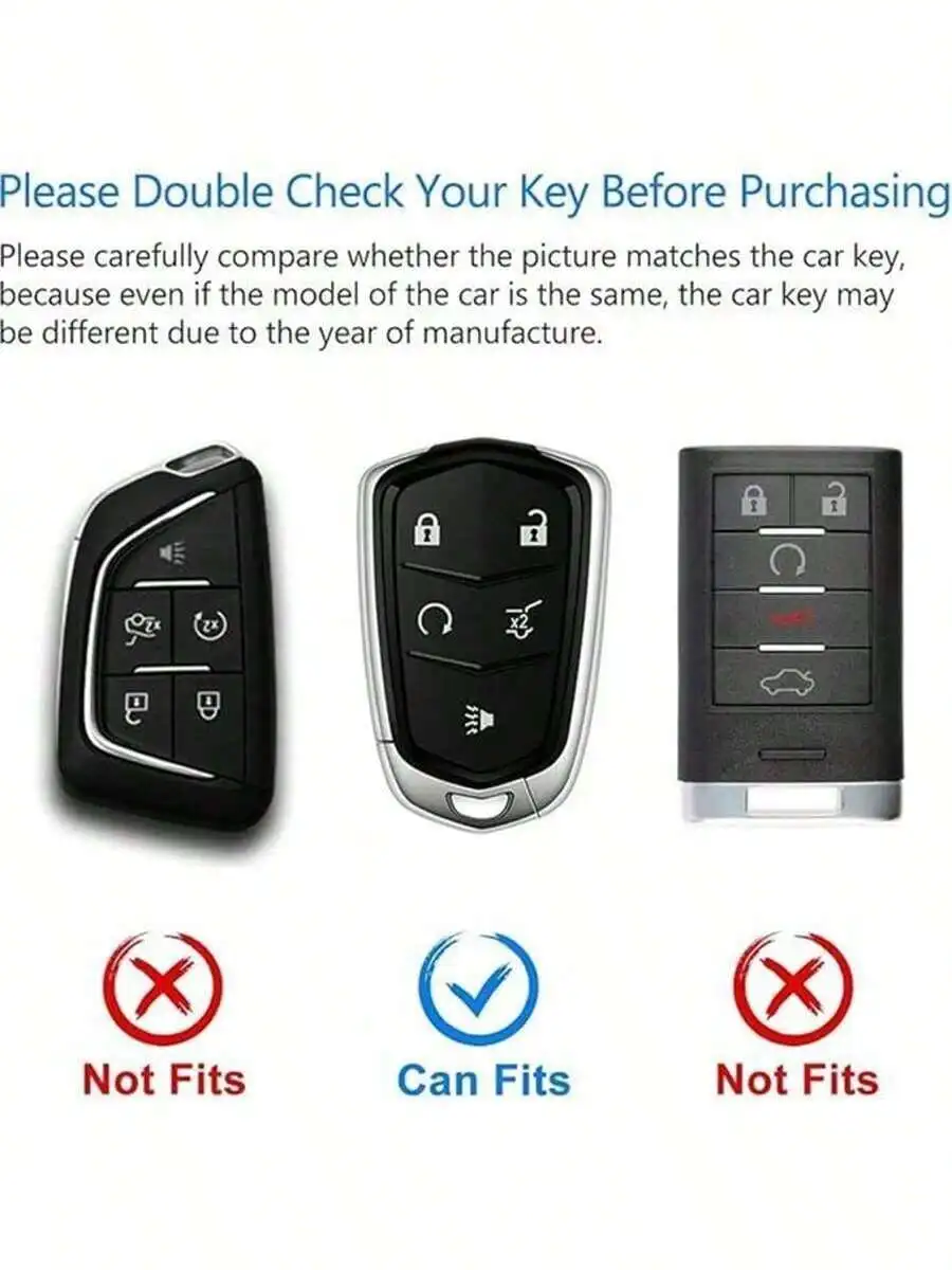 TPU Car Key Cover For Cadillac XT4 XT5 XT6 XTS CT6 CTS ATS SRX 5 Button Key Fob Protector Shell
TPU Car Key Cover For Cadillac XT4 XT5 XT6 XTS CT6 CTS ATS SRX 5 Button Key Fob Protector Shell