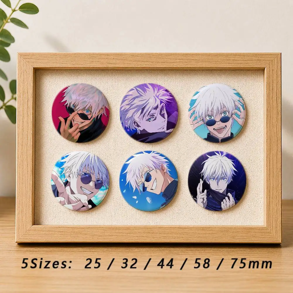 Cool G-Gojo Anime Creative Tin Button Pins Brooch Badges Kids Gift
Cool G-Gojo Anime Creative Tin Button Pins Brooch Badges Kids Gift