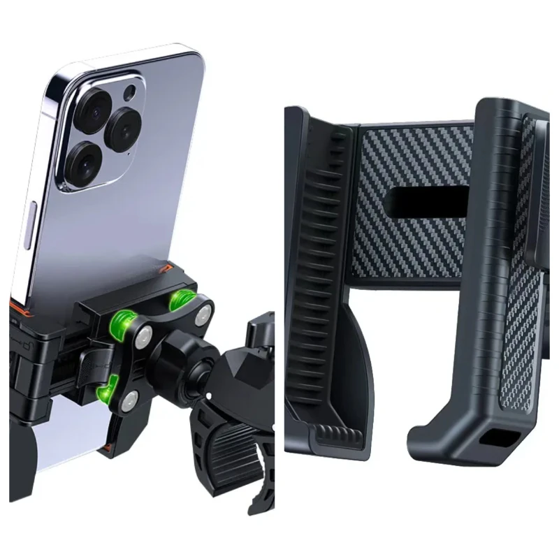 New Motorcycle Phone Holder Universal Shock Absorption Bike Motorcycle Mobile Stand Motorbike Handlebar Bracket for 4.7-7" Phone
New Motorcycle Phone Holder Universal Shock Absorption Bike Motorcycle Mobile Stand Motorbike Handlebar Bracket for 4.7-7" Phone