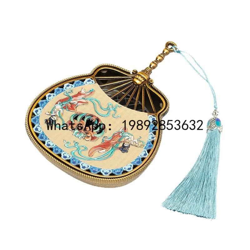 X-21 Dunhuang enamel color incense burner pipa fan antique sandalwood burner plate aromatherapy burner
X-21 Dunhuang enamel color incense burner pipa fan antique sandalwood burner plate aromatherapy burner