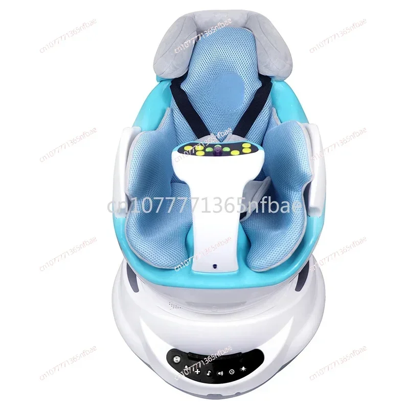 New Intelligent Electric Baby Rocking Chair with Music Remote Control Baby Soothing Swing Indoor Ride On Car Toy
New Intelligent Electric Baby Rocking Chair with Music Remote Control Baby Soothing Swing Indoor Ride On Car Toy