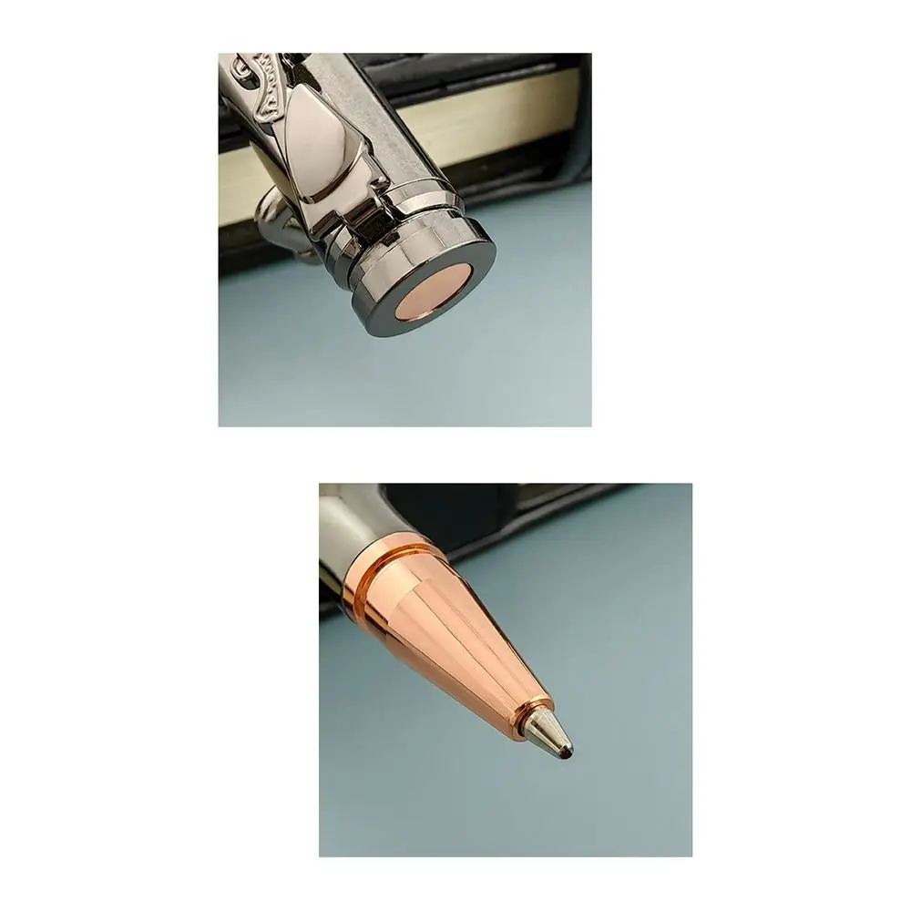 Creative 1.0mm Black Ink Ballpoint Pen Metal Writing Tool Signature Pen Press Type Neutral Pen School Office
Creative 1.0mm Black Ink Ballpoint Pen Metal Writing Tool Signature Pen Press Type Neutral Pen School Office