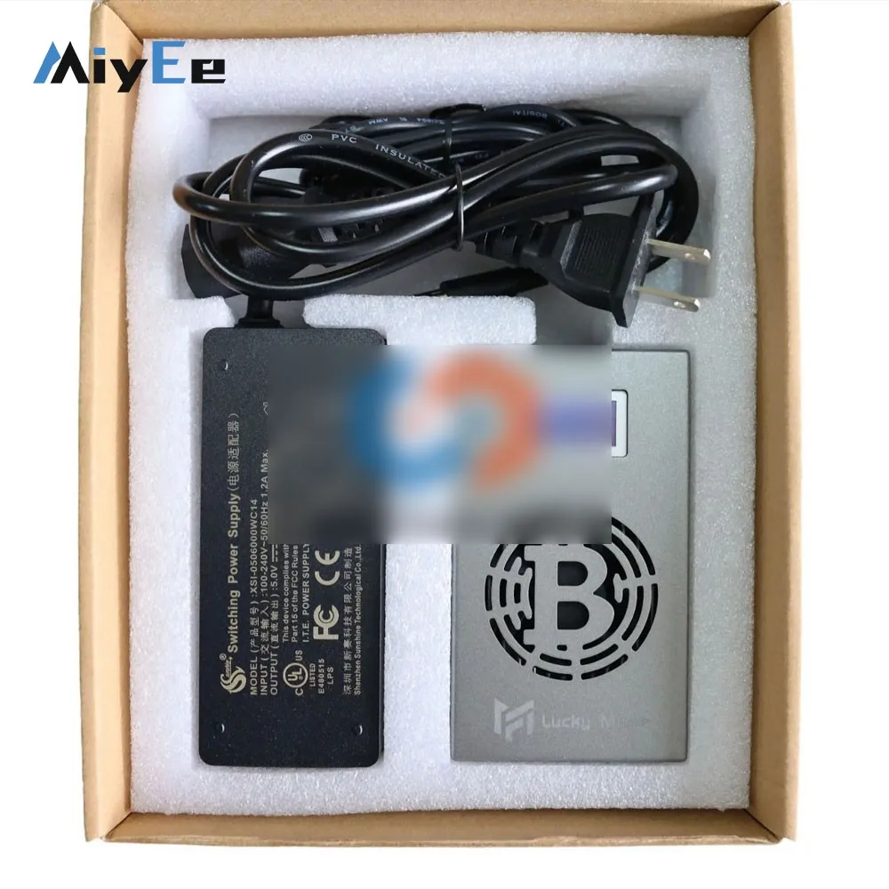 Lucky Miner LV06 500GH/s BTC Miner Bitcoin Lottery Miner Solo Bitcoin Miner + Switching Power Supply
Lucky Miner LV06 500GH/s BTC Miner Bitcoin Lottery Miner Solo Bitcoin Miner + Switching Power Supply