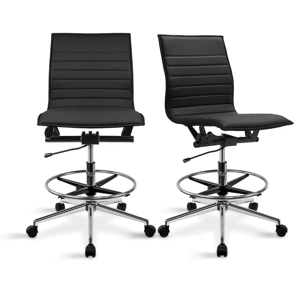 Upholstered PU Leather Swivel Chair with Adjustable Height, Leg Rest, and Lock for Office or Home Use
Upholstered PU Leather Swivel Chair with Adjustable Height, Leg Rest, and Lock for Office or Home Use