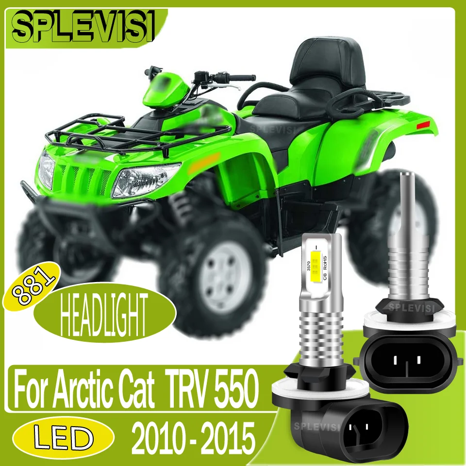 Dustproof Flexible Installation durable motorcycle Headlight LED Bulbs 881 For Arctic Cat TRV 550 2010 2011 2012 2013 2014 2015 
Dustproof Flexible Installation durable motorcycle Headlight LED Bulbs 881 For Arctic Cat TRV 550 2010 2011 2012 2013 2014 2015